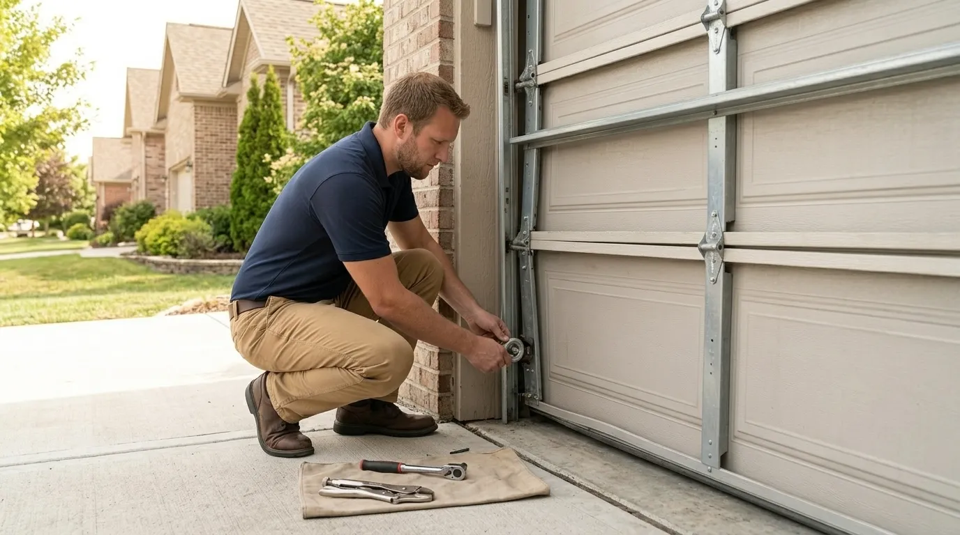 Garage door service in Rosemount, MN