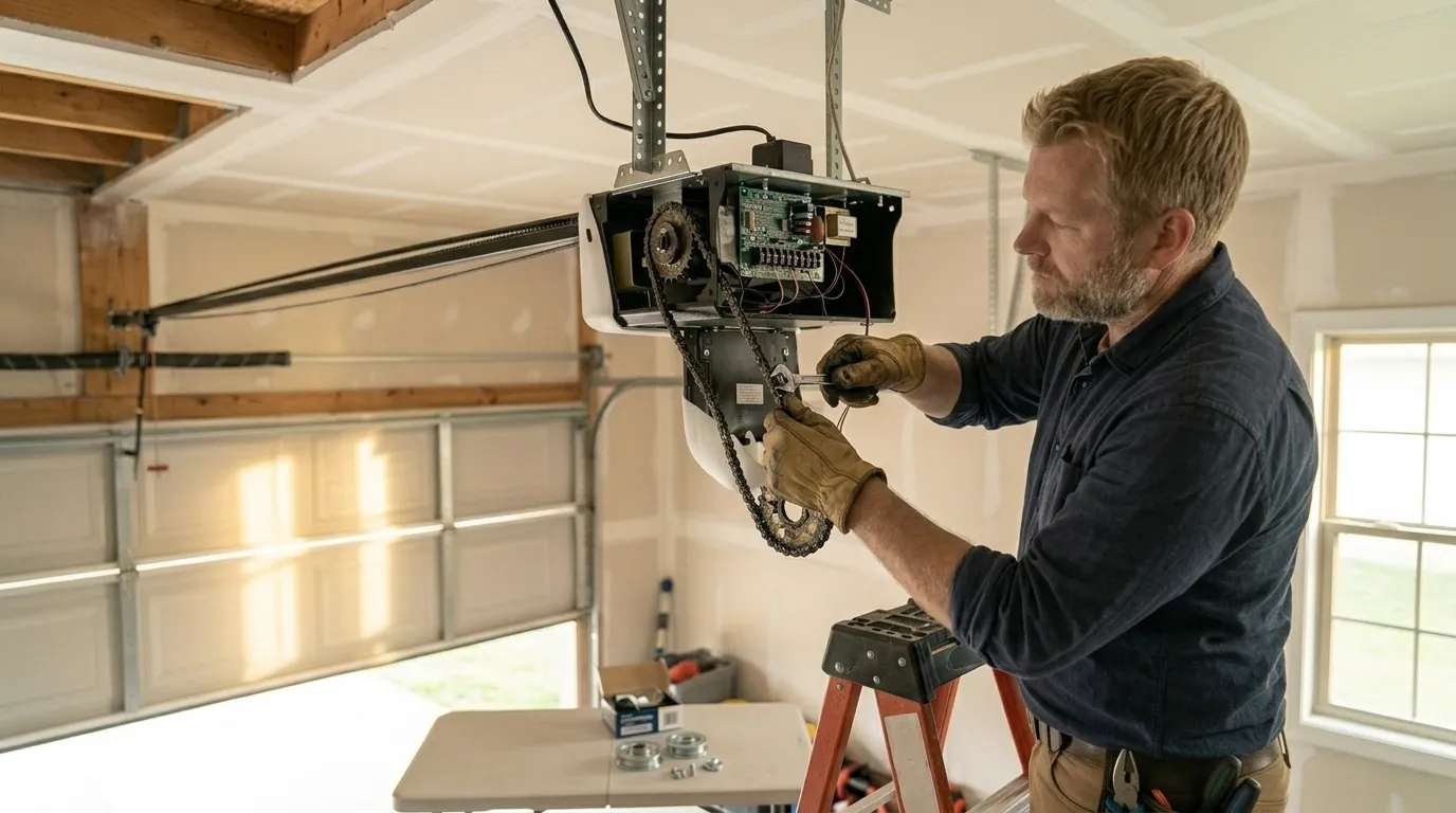 Garage door service in Rosemount, MN
