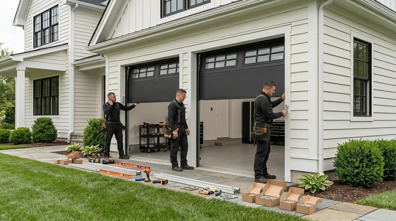 Garage door service in Rosemount, MN