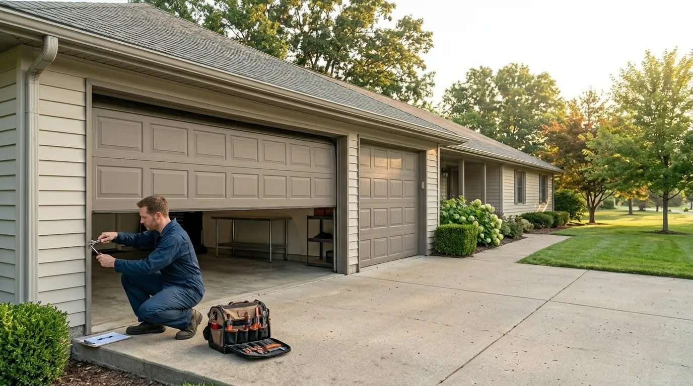 Garage door service in Rosemount, MN