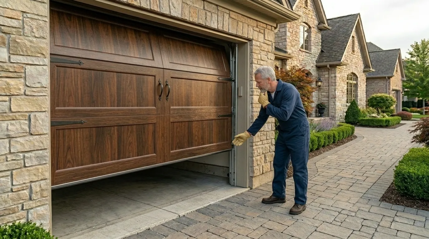 Garage door service in Rosemount, MN